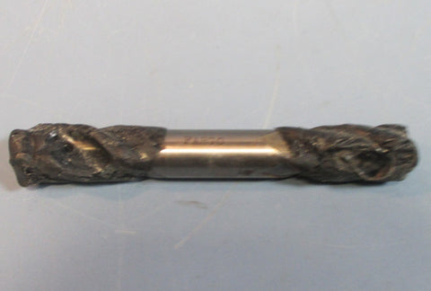 Fargo HSS 5/8 4 Flute Professionally CNC Resharpened Double End Mill Used