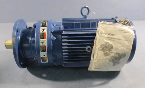 Sumitomo CNVMS1-6095YB-AV-21 Gearmotor PA076409 Ratio 21:1 1 1/8 Inch Shaft NOS