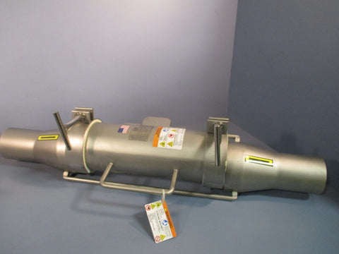 Eriez Model 4"  RF Cartridge Magnetic Separator Style: 9700946 Serial# 480337