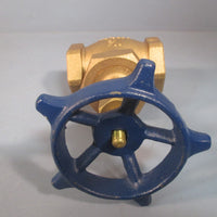 BRONZE BODY GLOBE VALVE 1/12" NPT 150SWP 300CWP T-211-Y