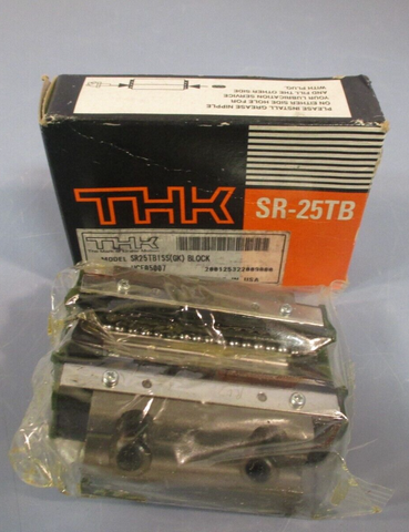 THK SR-25TB BEARING BLOCK LINEAR GUIDE MODEL# SR25TB1SS(GK)