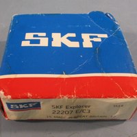 SKF 22207 E/C3 Spherical Roller Bearing 35mm Bore 35 x72x23 mm