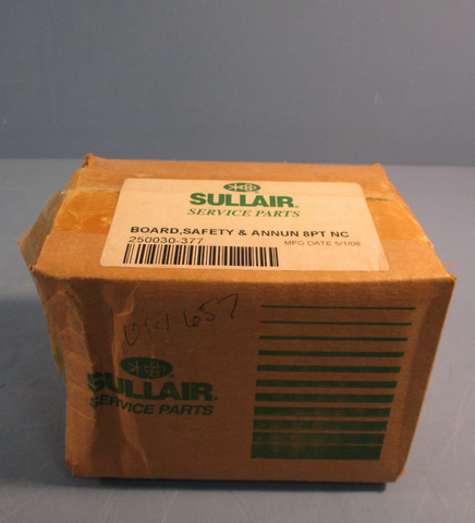 Sullair 250030-377 Board, Safety & Annunciator Board 8pt NC