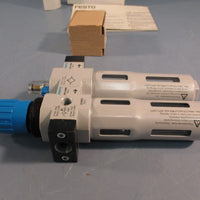 Festo FRC-1/4-D-MINI 159605 Air Preparation Combination Service Unit, 40 Micron