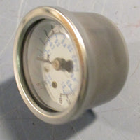 Lot of (2) ENFM 7RW132C0K301KG Pressure Gauge 711411/21/8 015 PSI/BAR