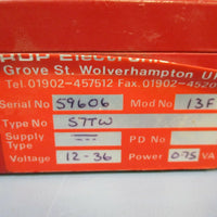 RDP Group Transducer Amplifier S7TW 1236 Volt Power 075VA Used