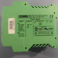 Phoenix Contact MINIPS100240AC/24DC/2 Power Supply 5060Hz 13…+140°F