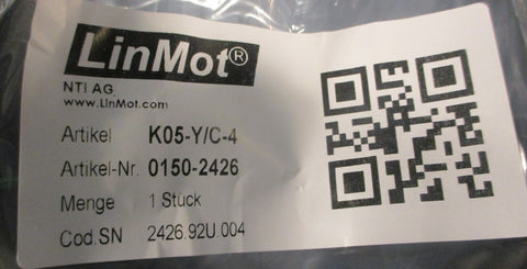 LinMot 0150-2426 Motor Cable K05-Y/C-4 4m Long Factory Sealed