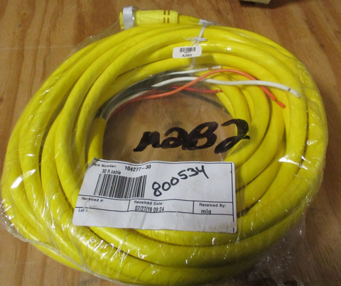 PNEUCON Cable: 30' AWG 14&18, 5A, 10427730