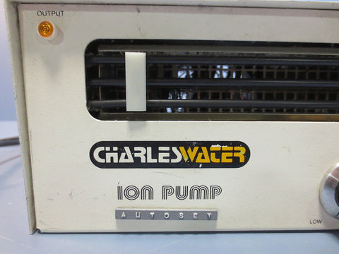 Charles Water Ion Pump Model CP922/120V 115 Volts 60/50 Cycles 4 Amps