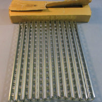 (Lot of 12) Rittal PS4170.000 Punched Mounting Rail 23mm H x 23mm W x 395mm L