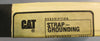 CAT 0324320 Grounding Straps 25 in Length 0.50 in Bore 1.04 in Width Lot of 2