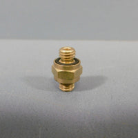 LOT OF 100 Brass Hex Nipple Pipe 3/16 IN 1/2 IN LG MNPT 5/16 IN HEX