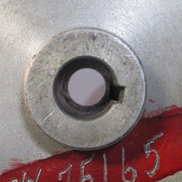 Unknown 0.185" Max V-Belt Pulley 6.25" Dia. 0.59" Bore ID & 1.12" Ext. ID Used