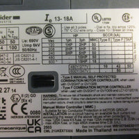 Schneider Electric GV2P20 Motor Circuit Breaker 13-18A 690V 3-Pole