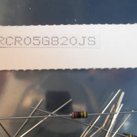 Bag of 50 Allen Bradley RCR05G820JS Composition Resistor 82 ohm New