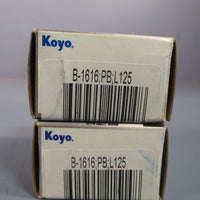 Lot of 2 Koyo Needle Roller Bearing B1616 PB L125