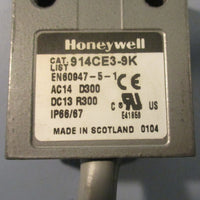 Honeywell 914CE39K Mini Limit Switch 5A 240VAC 28VDC 11.8N 200/20Hz