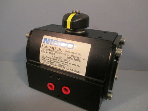 NIBCO Spring Return Pneumatic Actuator NSR 4 F04 4/3 STD CType T116755
