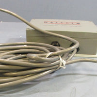 Walchem Iwaki America 190784 Nickel Flow Through Sensor w/ Cable and Connector