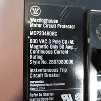 Westinghouse MCP23480RC Motor Protector Instantaneous Trip Circuit Breaker