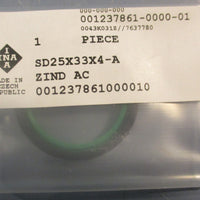 INA SD25X33X4A Double Lip Oil Seal Polyurethane 25mm ID 33mm OD 4mm W Lot of 12
