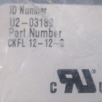 Turck CKFL 12123 Female 12Pin Electrical Receptacle U203189 300V 6A