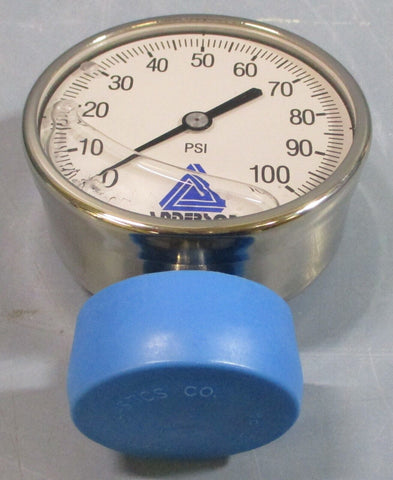 Anderson Instrument EL071010161111A0000 Pressure Gauge 0-100PSI 1-1/2" Conn.