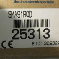 Banner SMA91RQD Opposed Mode Sensor Reciever 25313 ValuBeam 24130VAC