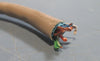 1000ft 27432 Gray Solid Shielded PVC Cat5e 100Mhz CMR 4 Pair STP Cable NIB