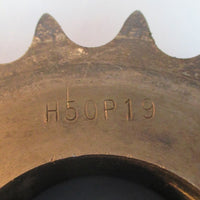 Browning H50P19 17/8" Bore to Size Sprocket for #50 Chain w/ 19 Teeth NOS