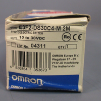 Omron Proximity Switch 10-30VDC E3F2-DS30C4-M