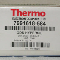 Thermo Electron Agilent 7991618584 ODS Hypersil Column 250mm x 4.6mm 5um Sealed