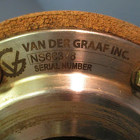 Van Der Graaf 1hp Drum Motor: TM127B25410, 3ph, 60hz, NS66378