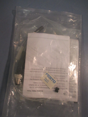 FESTO 3Pin, M12, Proximity Sensor 0.3 M Cable  543869 SMT8MPS24VK03M