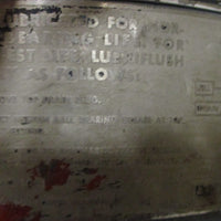 US Motors Asbestos Protected Motor 5HP Type SFV 3600RPM 225Fr 13/8"7/8" Shaft