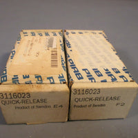 PIAB Vacuum QuickRelease Module, Automatic Nester 3116023 Lot of Two