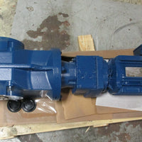Sew Eurodrive KAZ87 R57 DNR100L4/TH Gear Motor 330:1 Ratio, 5.3 Final RPM, 5 HP