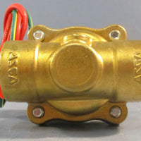 ASCO RedHat 8210G095 Solenoid Valve 3/4" NPT 12/110V 60/60Hz 150PSI