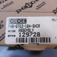 Dodge Flange-Mount Ball Bearing F4B-GTEZ-104-SHCR 1.2500in Bore NEW