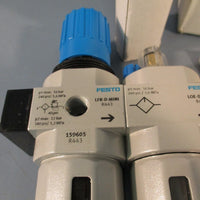 Festo FRC-1/4-D-MINI 159605 Air Preparation Combination Service Unit, 40 Micron