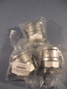 Lot of 3 GRAINGER Coupler, 2" Female Coupler: x FNPT 316 SS Coupler, 3LX33A