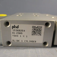 PHD Slide & Cylinder, Pneumatic Series T Slides 15368254 TS03 1X1
