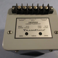 TransData Current Transducer 05 Amp Input 420mA Output 6 Screw 60 Hz 10CP552