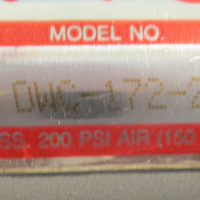 Bimba DWC1722 DoubleWall Pneumatic Cylinder 200 PSI Max 2" Stroke