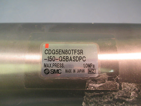 SMC Cylinder 80 MM BORE, 150 MM STROKE CDGEN80TFSR150G5BASDPC