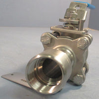 SPX Waukesha 2Way Ball Valve 1" NPT CF8M 1000WOG 171212C4 171117B1