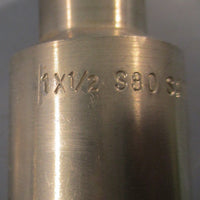 Unbranded SP95 Coupling Adapter 1X1/2 S/80 A/SA403WP316/L Lot of 4