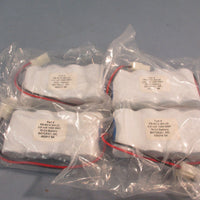 Lot of (4) Ni-Cd Battery PS-SC/4 WH-20 4.8V 1500 MAH Lithonia Emergency Lights