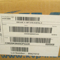 HabasitLINK Table Top Conveyor Chain 10FT C0820K0600DPAAK
